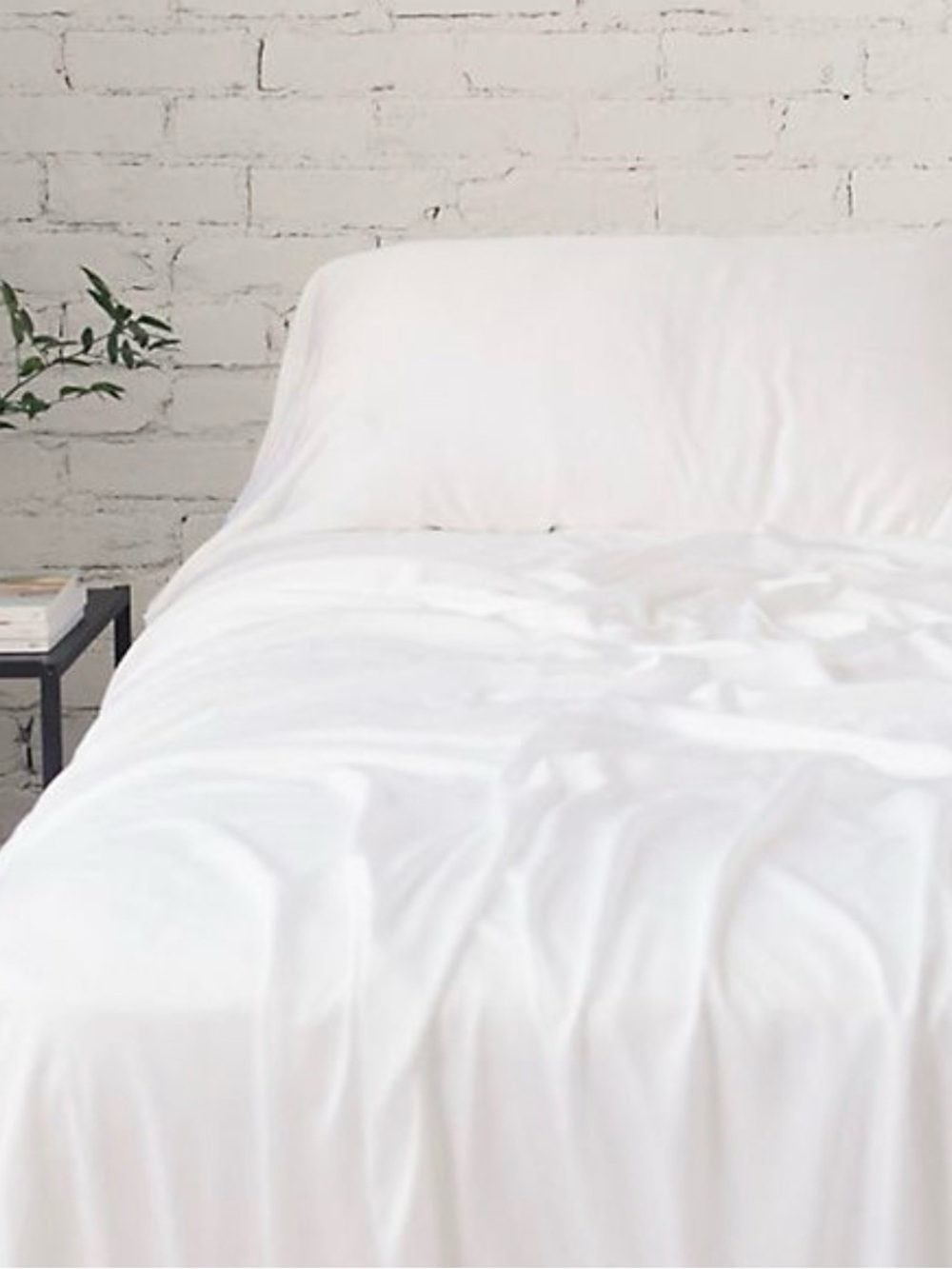 Cozy Earth Bamboo Viscose Fitted Sheet CK California King White Breathable